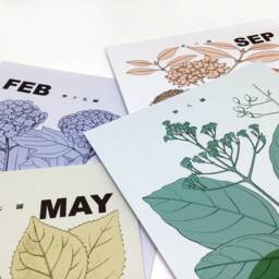 2026 Wall Calendar Refill, Botanical Gift, 2026, Gift For Her, Set Calendar, Your Home - thumbnail 2