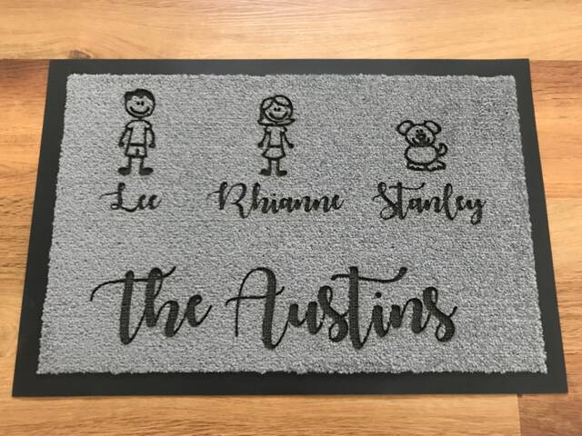 Personalised Door Mat - image 1