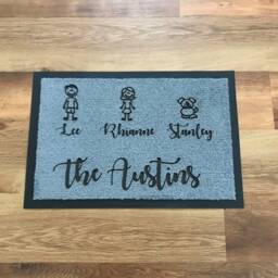 Personalised Door Mat - thumbnail 2