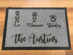 Personalised Door Mat - thumbnail 1