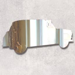Personalized Acrylic Mirror Wall Art Eco-Friendly Indoor/Outdoor Decor - thumbnail 2