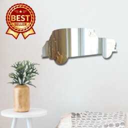 Personalized Acrylic Mirror Wall Art Eco-Friendly Indoor/Outdoor Decor