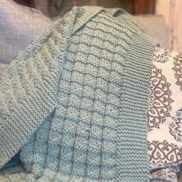 Puffy Pockets Baby Blanket Knit Pattern - Easy Knitting - thumbnail 2