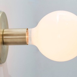 Brass Flush Mount Ceiling Light Mid Century Modern Sconce - Ul Option - thumbnail 4