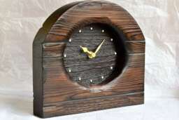 Recycled Wood Clock Cl 166 - thumbnail 1