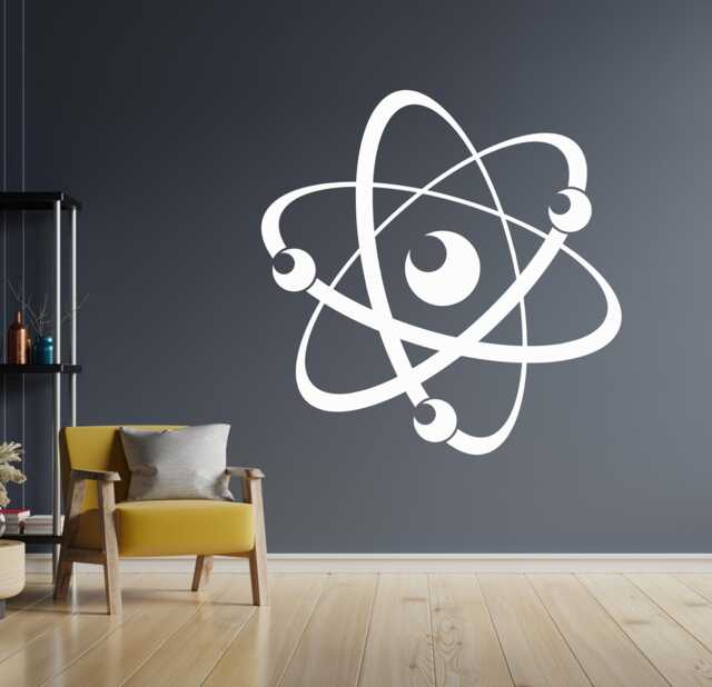 Science Wall Decal Chemistry Physics Biology Decor 1831 - image 1