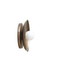 Brass Wall Sconce/Ceiling Flush Mount Light, Solid Ul Listed. E-26 No.0043