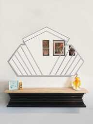 Art Deco Overmantle Wall Mirror - thumbnail 1