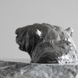 The Swimmer, Polar Bear Sculpture Cast Bronze Original Art By Kindrie Grove - thumbnail 3
