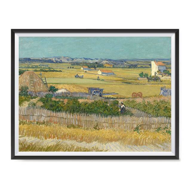 Vincent Van Gogh Art Reproduction Posters - Poster Printing Wall Print For Home Office Decor The Harvest - image 1