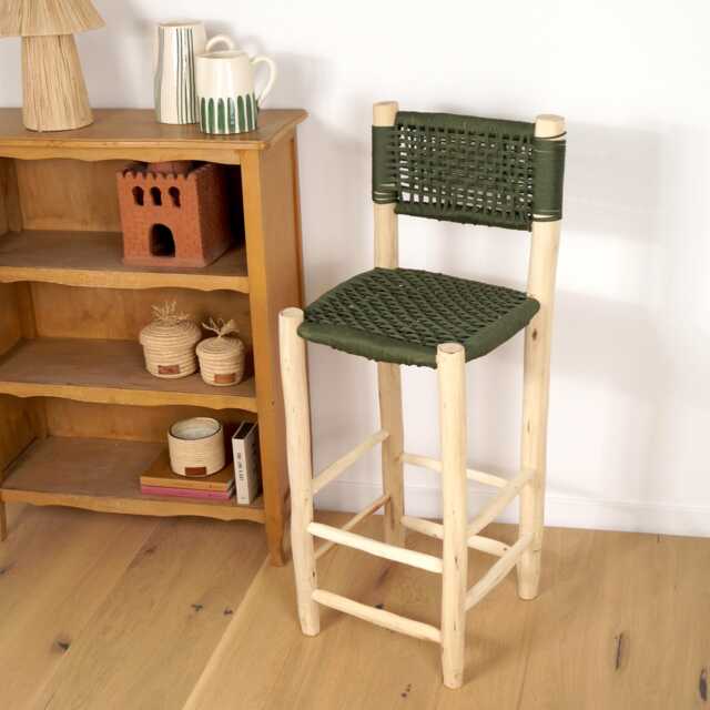 60cm High Chair Made Of Wood & Nylon - image 1