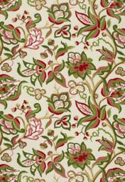 Alexandra Vine in Pink & Green Or Terracotta - Pillow Cover