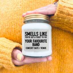 Ticket Reveal Candle, You're Going To See, Band Tickets, Artist Tickets - thumbnail 2
