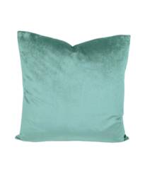 "Seafoam Green Velvet Cushion Covers - Luxurious Handmade Quantity Discounts 16"", 18"", 22"", & 18"" X 12"", 20"" 14" - thumbnail 1