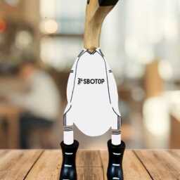 Fulham Fc - Hand-Painted Wooden Duck - 2025-2026 Design Approx. 25cm - thumbnail 2