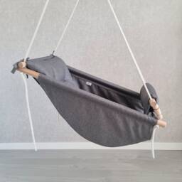 Indoor Swing. Hanging Chair. Sensory Kids Room Decor. Hammock Toys. Swing Montessori Furniture - thumbnail 3