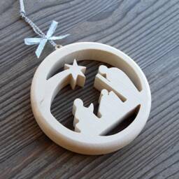 Christmas Nativity Wall Decoration - thumbnail 2
