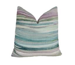 Voyage - Valerius Opal Alluring Abstract Bleeding Watercolour Cushion Cover Handmade Throw Pillow Designer Home Decor - thumbnail 1