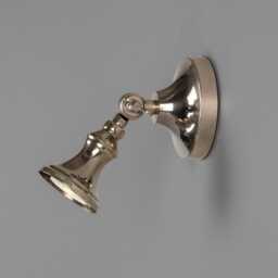 Accra Traditional Adjustable Brass Wall Spotlight 5.5 - thumbnail 3