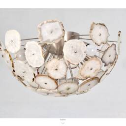 Gorgeous Flush Mount Sputnik Agate Ceiling Lamp Light , Stellar 2 Low Enhance Hall Passage Kitchen Bedroom 4 Lights - thumbnail 2