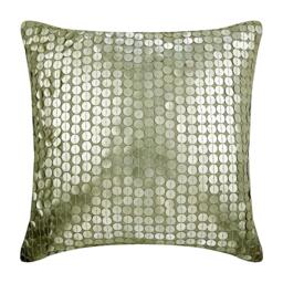 "Decorative Silver Bed Throw Pillow 24""x24""/26""x26"