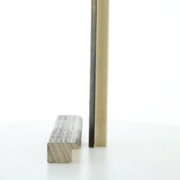 Bespoke Shabby Chic Picture Frame, Black & Gold Finish - thumbnail 3