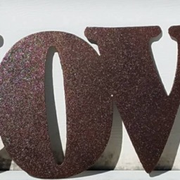 Metal Love Sign - Letters Wall Art Live Laugh Outdoor Decor Home Word Quote Set - thumbnail 2