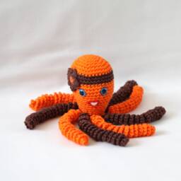 Crochet Octopus - thumbnail 2