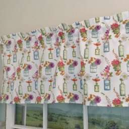 Canning Jars & Vases With Flowers ~ 42 Inches Wide - thumbnail 2