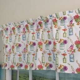 Canning Jars & Vases With Flowers ~ 42 Inches Wide - thumbnail 3