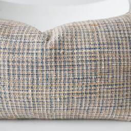 Brown Tribal Hemp Hand Woven Natural Dye Color Pillow Cover - thumbnail 2