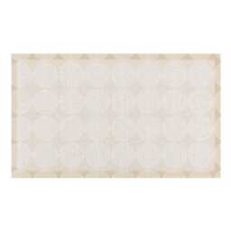 Beige Spheres Noodle Doormat Recycled PVC, Anti-Slip - 70x40cm - thumbnail 2