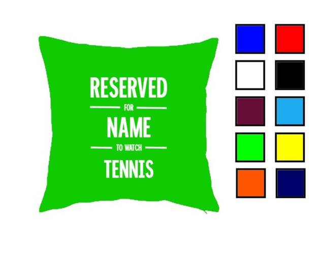 Personalised Tennis Cushion Cover