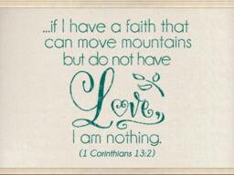 Scripture Wall Decal. If I Have A Faith - Code 233 - thumbnail 2