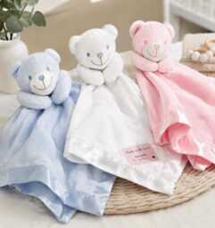 Personalised Bear Comforte - Embroidered - thumbnail 1