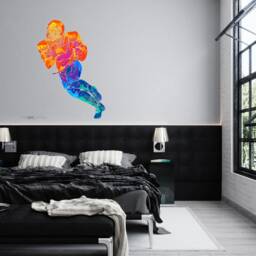 Rugby Wall Art - Nfl , Gifts Sticker American Football Thevinylcreations - thumbnail 2