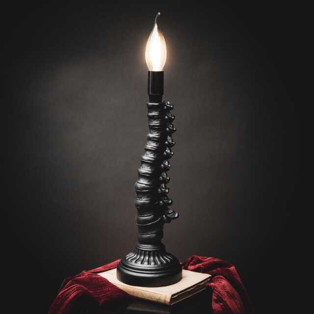 Spine Desk Lamp - Anatomy Gothic Home Decor Handmade By Artisans - image 1