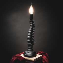Spine Desk Lamp - Anatomy Gothic Home Decor Handmade By Artisans - thumbnail 1