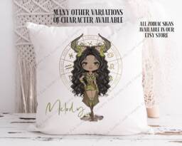 Taurus, Taurus Cushion, Star Sign Gift For Zodiac Gift, Her, May Birthday - thumbnail 1