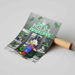 Scrooge Mcduck X Watch Art - Poster Print Street - Motivational Interior Wall Alec Monopoly - thumbnail 2