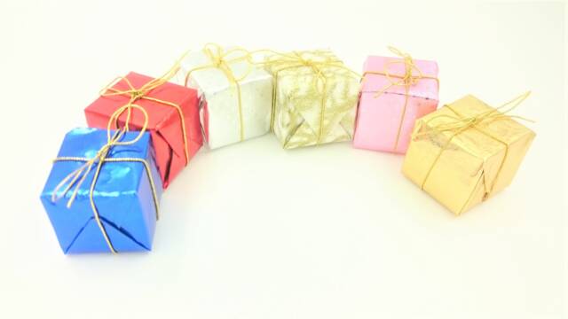 Christmas Gifts Tree Decorations Package 3 cm 5 Pieces - image 1