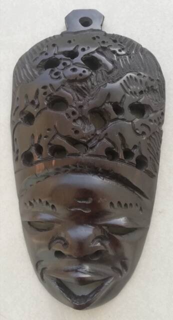 African Wooden Mask From Malawi - image 1