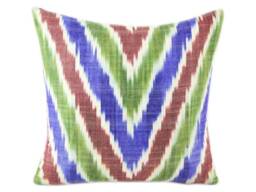 Hand Dyed Ikat Pillow - thumbnail 1