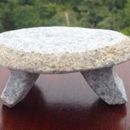 Borucan Indian Stone Metate, Grinding Sculpture, Authentic, Historical, Limited - thumbnail 2