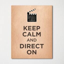 Keep Calm & Direct On - Fine Art Print Choice Of Color Purchase 3 Receive 1 Free - thumbnail 3
