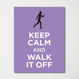 Keep Calm & Walk It Off - Fine Art Print Choice Of Color Purchase 3 Receive 1 Free - thumbnail 2