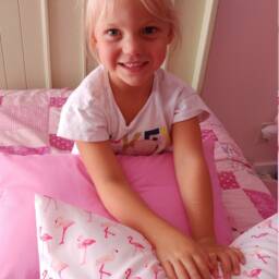 Pink Toddler Or Traveler Pillowcase. Irresistibly Soft & Snuggly - thumbnail 3