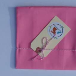 Pink Toddler Or Traveler Pillowcase. Irresistibly Soft & Snuggly - thumbnail 4