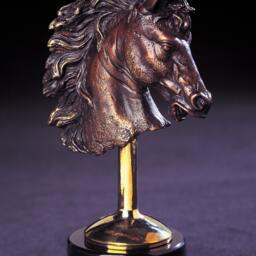 Bronze Horse Figurine Signed Limited Edition Sculpture By Barry Stein - thumbnail 4
