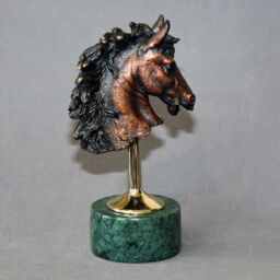 Bronze Horse Figurine Signed Limited Edition Sculpture By Barry Stein - thumbnail 2